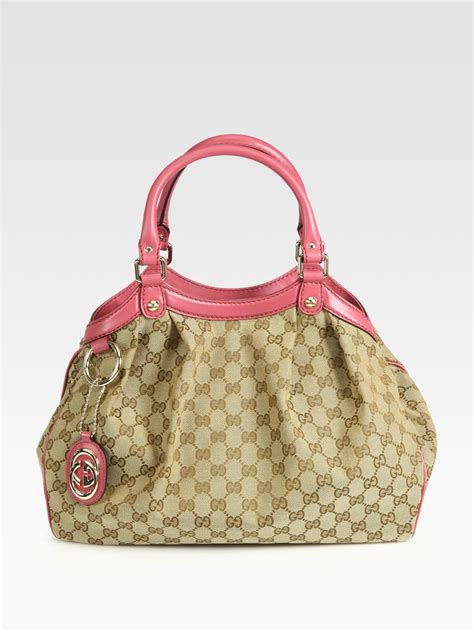 Gucci Sukey GG Canvas Tote on SALE 